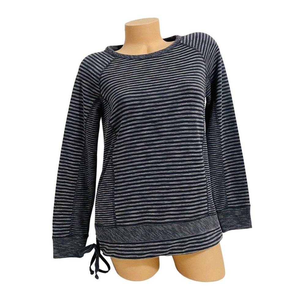 Talbots Women's EXTRA SMALL Striped Top Long Sleeve Crewneck T-shirt